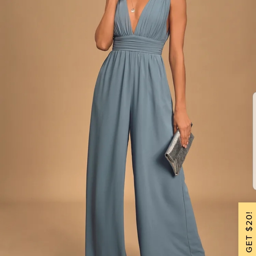 Light Blue Jumpsuit